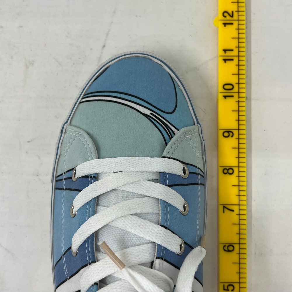 Baby Phat Women's High Top Sneakers Size 8.5 Blue/Royal Retro Street Y2K VTG NEW - Picture 15 of 16